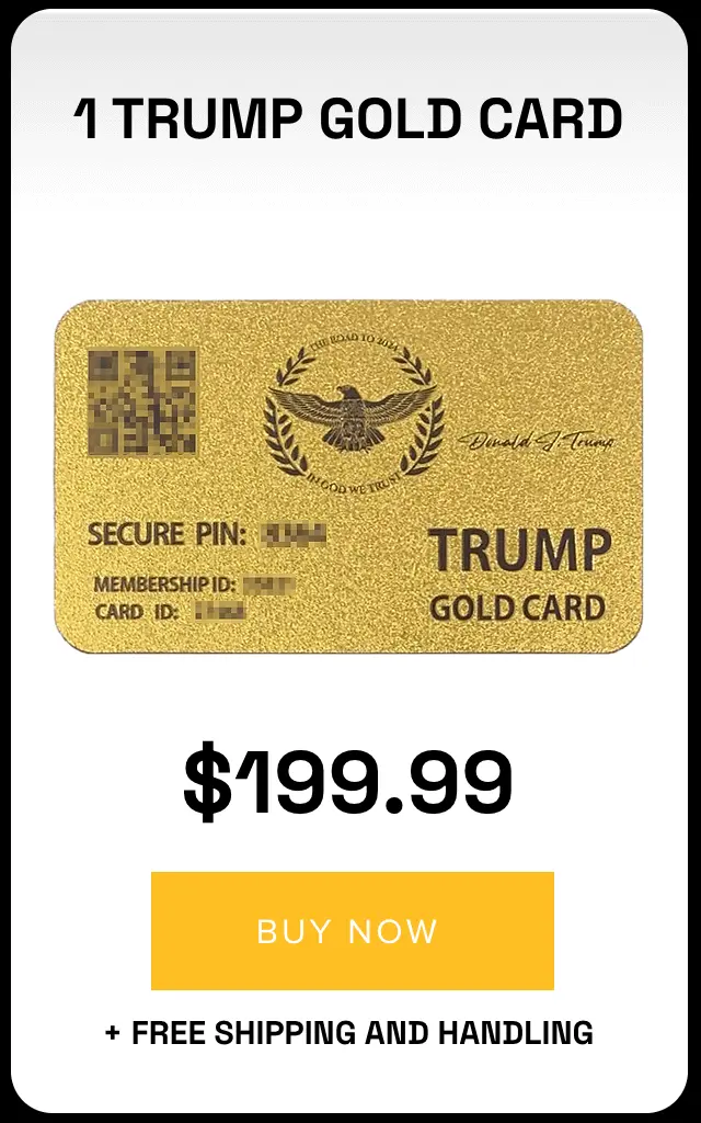 trump golden card 1x
